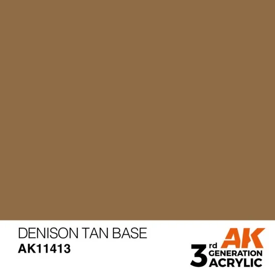Denison Tan Base - AK Interactive AK11413 Denison Tan Base - AK Interactive AK11413