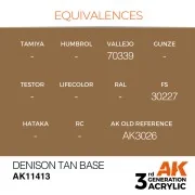 Denison Tan Base - AK Interactive AK11413 Denison Tan Base - AK Interactive AK11413