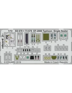 EF-2000 Typhoon Single Seater for Revell, 1/72 - Eduard Accessories...