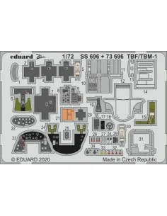 TBF/TBM-1 Avenger for Hasegawa, 1/72 - Eduard Accessories SS696