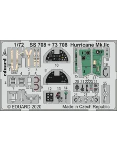 Hurricane Mk.IIc for Arma Hobby, 1/72 - Eduard Accessories SS708