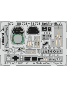Spitfire Mk.Vc for Airfix, 1/72 - Eduard Accessories SS728