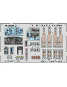 C-130H for Zvezda, 1/72 - Eduard Accessories SS729