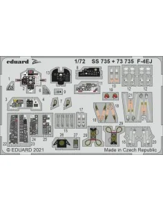 F-4EJ 1/72 FINE MOLDS, 1/72 - Eduard Accessories SS735