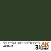 Splittermuster Green Spots - AK Interactive AK11415