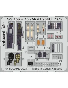 Ar 234C, for HOBBY 2000 / DRAGON, 1/72 - Eduard Accessories SS756
