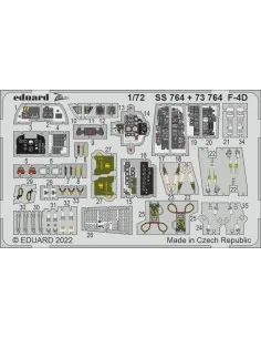 F-4D for FINE MOLDS, 1/72 - Eduard Accessories SS764