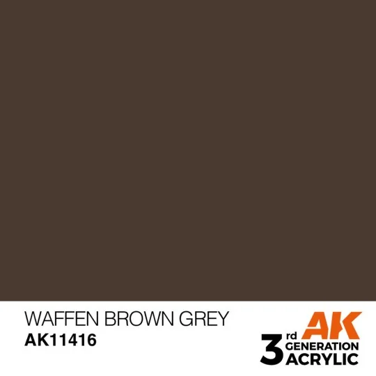 Waffen Brown Grey - AK Interactive AK11416 Waffen Brown Grey - AK Interactive AK11416