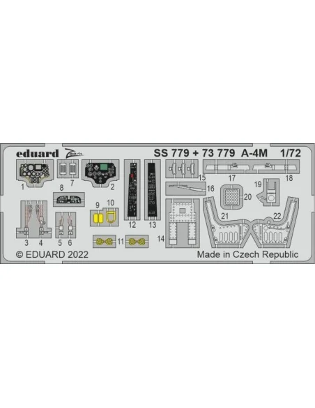 A-4M for HOBBY BOSS, 1/72 - Eduard Accessories SS779