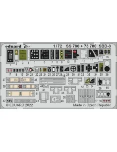 SBD-3 for FLYHAWK, 1/72 - Eduard Accessories SS780