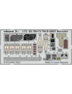 B-26B/C Marauder for HASEGAWA / HOBBY 2000, 1/72 - Eduard Accessori...