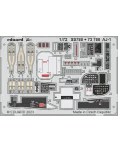AJ-1 for RODEN, 1/72 - Eduard Accessories SS788