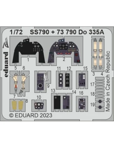 Do 335A for HOBBY 2000 / DRAGON, 1/72 - Eduard Accessories SS790