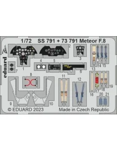 Meteor F.8 1/72 for AIRFIX, 1/72 - Eduard Accessories SS791