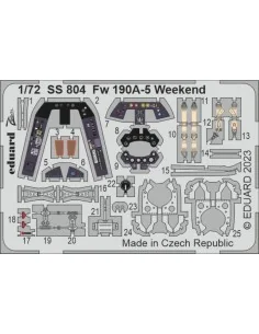 Fw 190A-5 Weekend 1/72 EDUARD, 1/72 - Eduard Accessories SS804