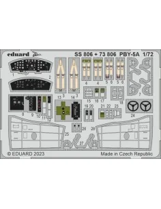 PBY-5A 1/72 HOBBY 2000 / ACADEMY, 1/72 - Eduard Accessories SS806