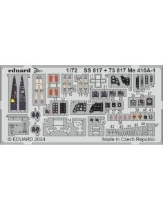 [NO_DESC] Me 410A-1 1/72 AIRFIX, 1/72 - Eduard Accessories SS817