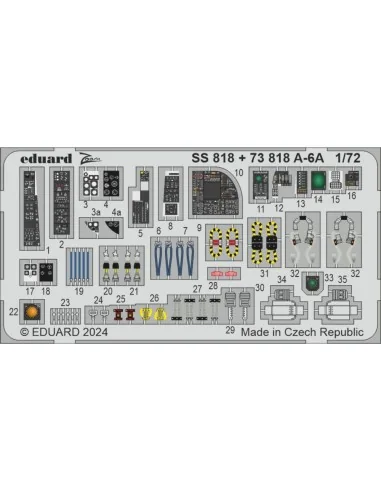 A-6A 1/72 TRUMPETER, 1/72 - Eduard Accessories SS818