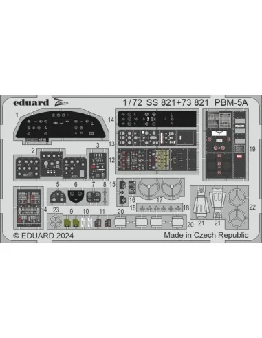 PBM-5A 1/72 ACADEMY, 1/72 - Eduard Accessories SS821