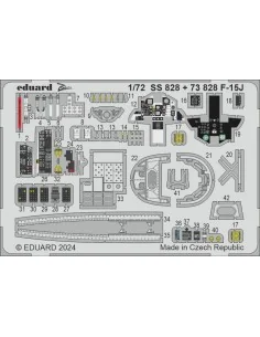 F-15J, 1/72 - Eduard Accessories SS828