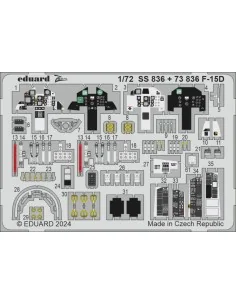 F-15D, 1/72 - Eduard Accessories SS836