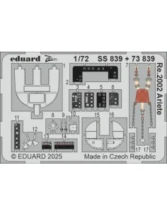 Re.2002 Ariete ITALERI, 1/72 - Eduard Accessories SS839