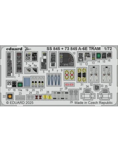 [NO_DESC] A-6E TRAM TRUMPETER, 1/72 - Eduard Accessories SS845