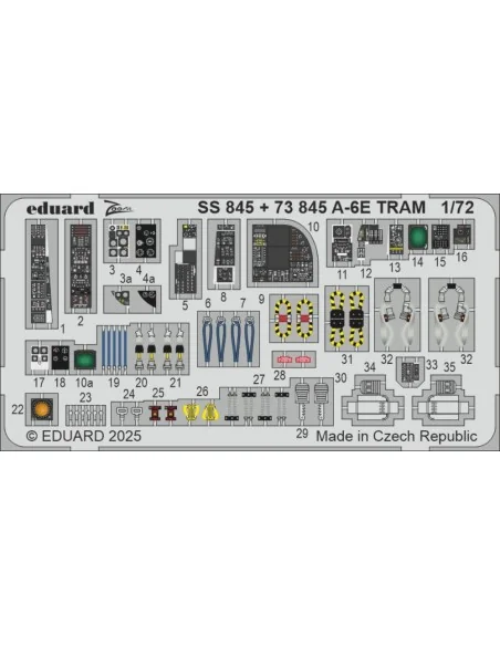 A-6E TRAM TRUMPETER, 1/72 - Eduard Accessories SS845