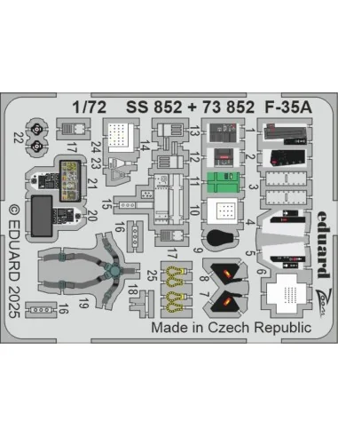 F-35A REVELL, 1/72 - Eduard Accessories SS852