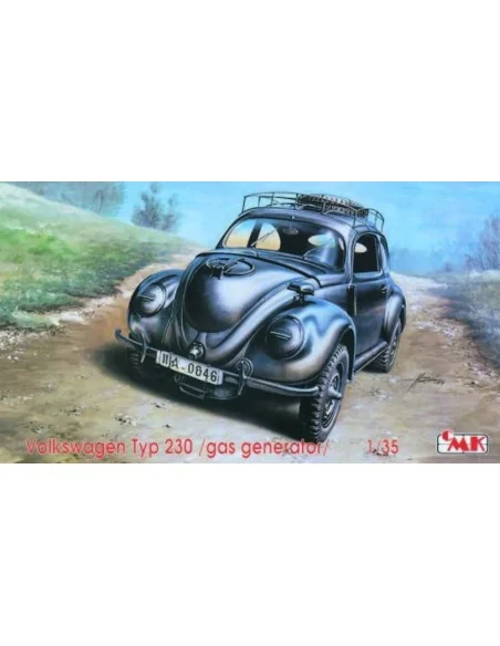 Volkswagen Typ 230 mit Holzvergaser, 1/35 - CMK 100-T35017