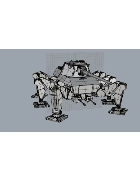 German High mobility Mech, sinper with 105mm/L68 gun, 1/35 - Modelc...