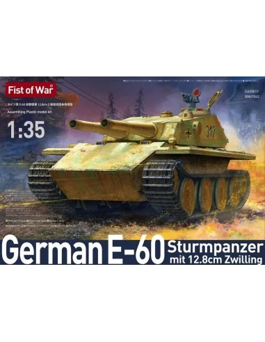 Fist of war, WWII German E-60 heavy tank with twin, 1/35 - Modelcol...