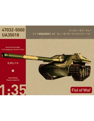 German WWII E-60 Heavy jadge panther with 128mm gun, 1/35 - Modelco...