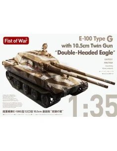 E100 Type G, with 105mm twin Gun, Double-head Eagle, 1/35 - Modelco...
