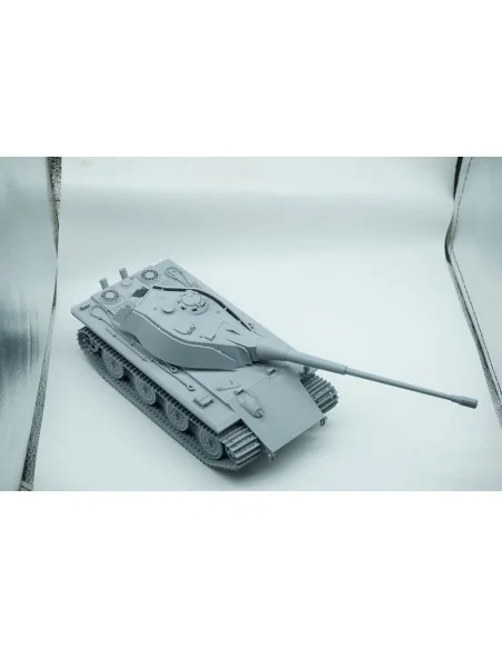 Fist of War German E60 ausf.D 12.8cm tank late type, 1/35 - Modelco...