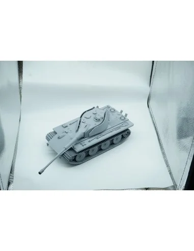 Fist of War German E60 ausf.D 12.8cm tank late type, 1/35 - Modelco...
