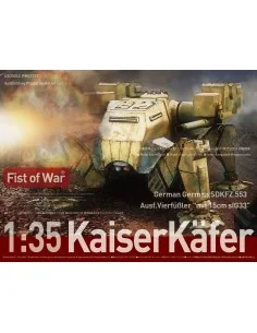 German Sdkfz 553 Kaiserkafer with Twin 15 cm sIG 33 Howitzers, 1/35...