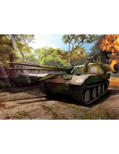 I.J.A. Heavy tank “O-NI”, 105mm twin guns, 1/35 - Modelcollect 47060