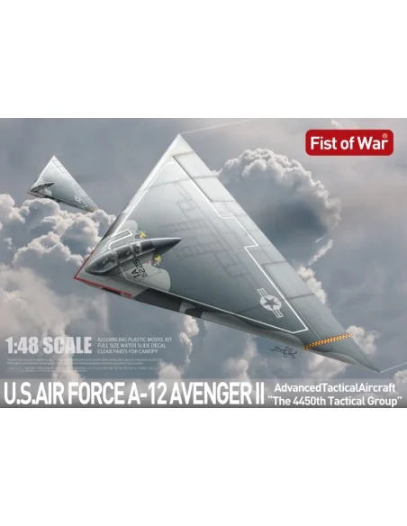 U.S. Air Force A-12 Avenger II, 1/48 - Modelcollect UA48005