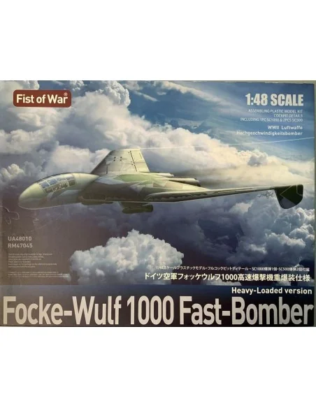 Focke-Wulf 1000 Fast-Bomber, Heavy-Loaded Version, 1/48 - Modelcoll...