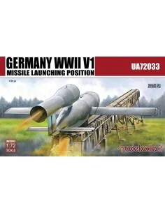 Germany WWII V1 Missile launching positi 2 in 1, 1/72 - Modelcollec...