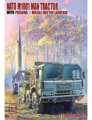 Nato M1001 MAN Tractor & Pershing Missile Erector Launcher Missile ...