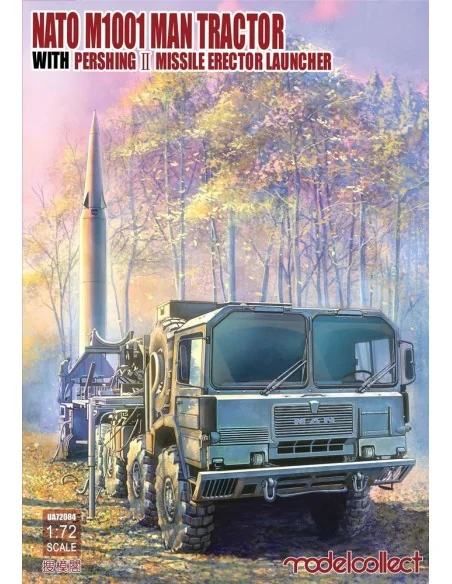 Nato M1001 MAN Tractor & Pershing Missile Erector Launcher Missile ...