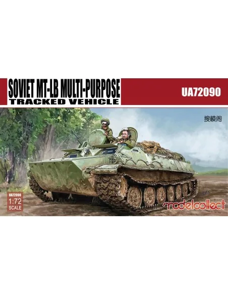 Soviet MT-LB MULTI-PURPOSE Tracked Vehicle, 1/72 - Modelcollect UA7...