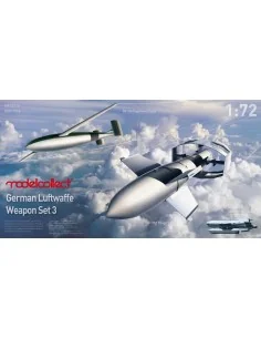 [NO_DESC] German WWII luftwaffe weapon set 3 bv246 *2, fritz X *4, ...