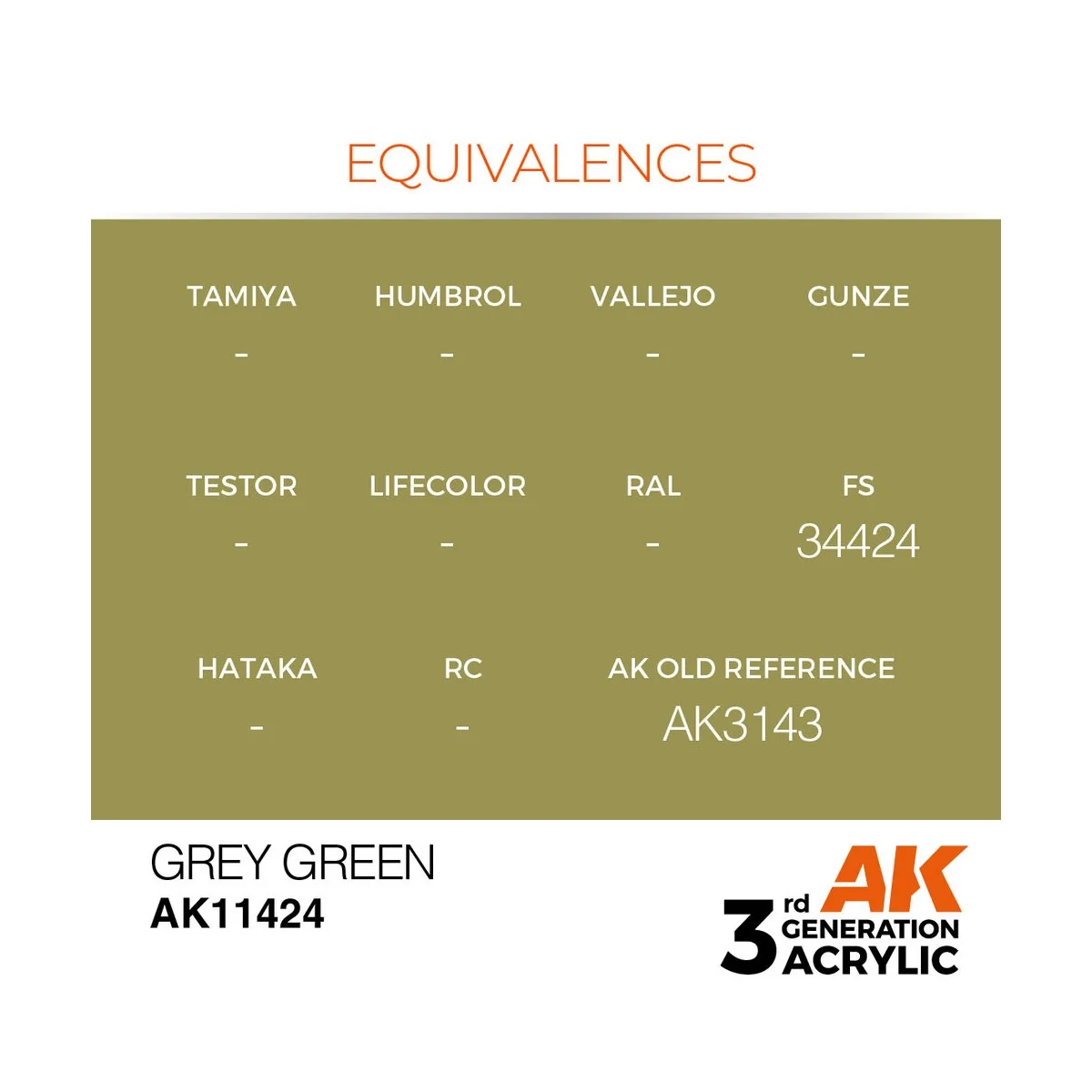 Grey Green - AK Interactive AK11424 Grey Green - AK Interactive AK11424
