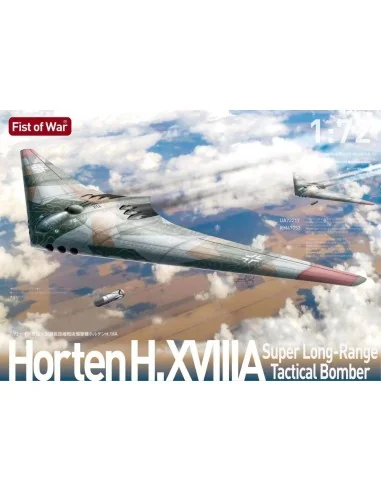 German WWII Horten H18A Super Long-Range Strategic Bomber, 1/72 - M...