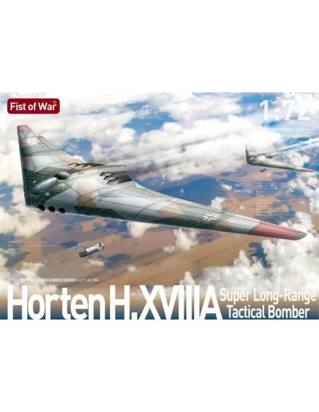 German WWII Horten H18A Super Long-Range Strategic Bomber, 1/72 - M...