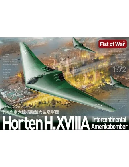 German WWII Horten H.XVIIIA Intercontinental Amerikabomber, 1/72 - ...