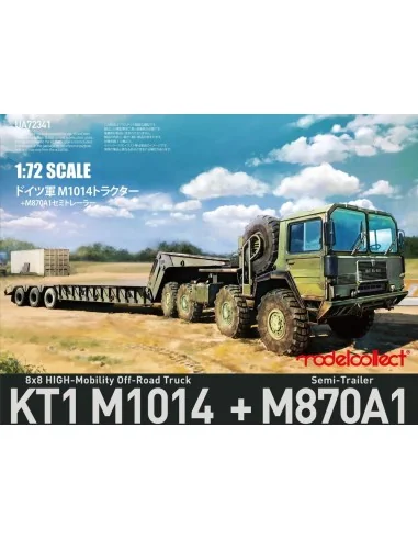 German MAN KAT1M1014 8*8 HIGH-Mobility off-road truck with M870A1 s...